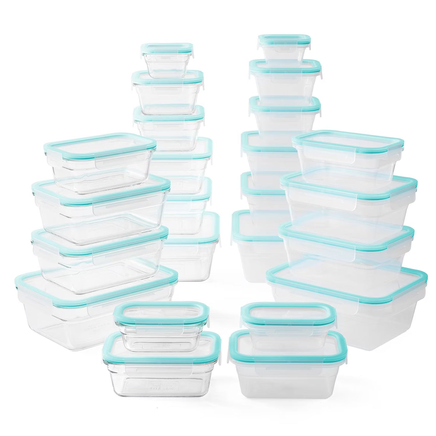 24-Piece Plastic Food Storage Set