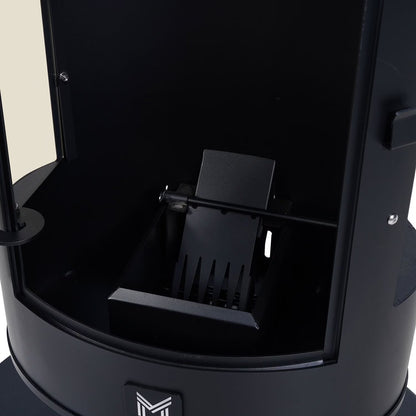 Outdoor Pellet Fueled Patio Heater with Cover - 70,000 BTU