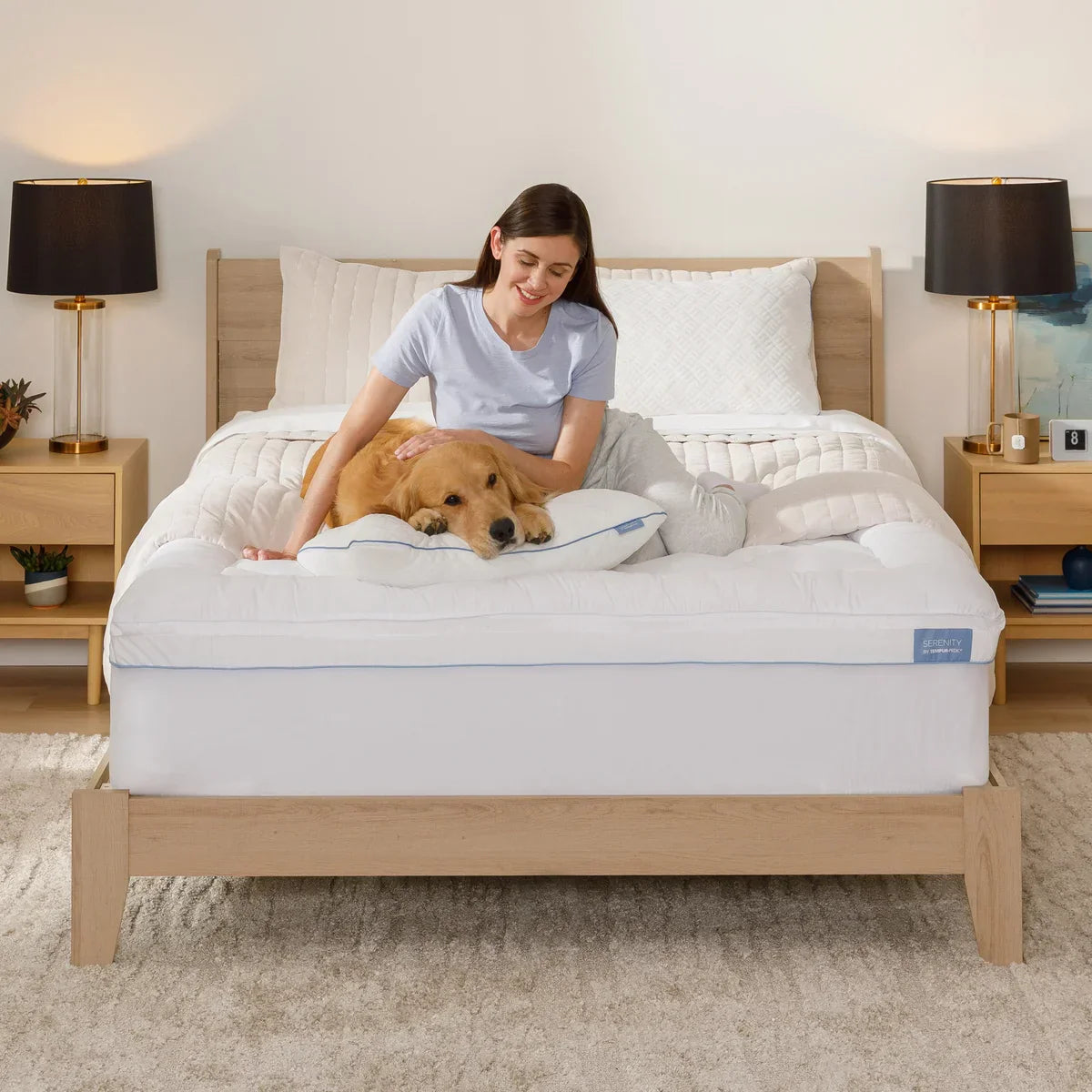 Tempur-Pedic Serenity Mattress Topper - Thumbnail 4