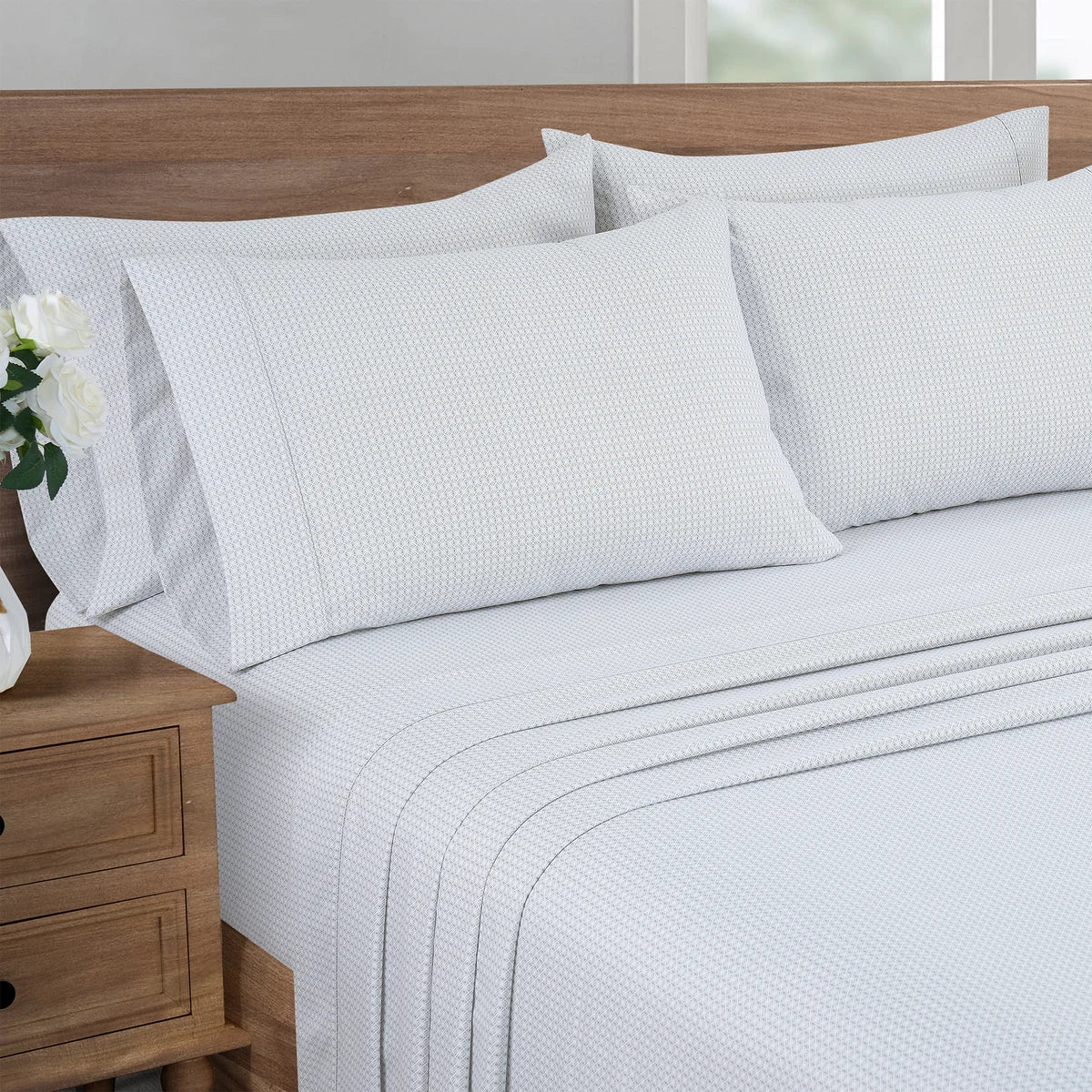 Home Fashions Microfiber 6-piece Sheet Set