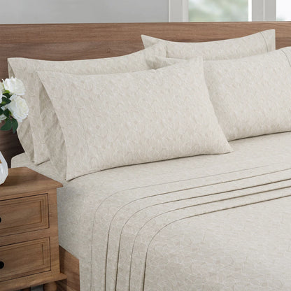 Home Fashions Microfiber 6-piece Sheet Set