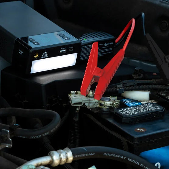 1200A Portable Jump Starter and Air Pump, Emergency LED