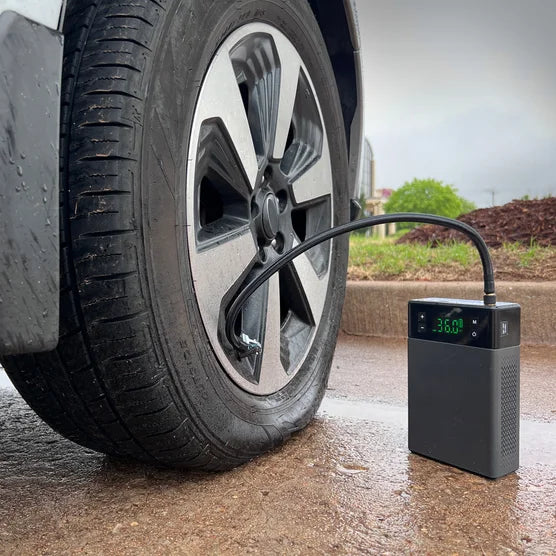 1200A Portable Jump Starter and Air Pump, Emergency LED