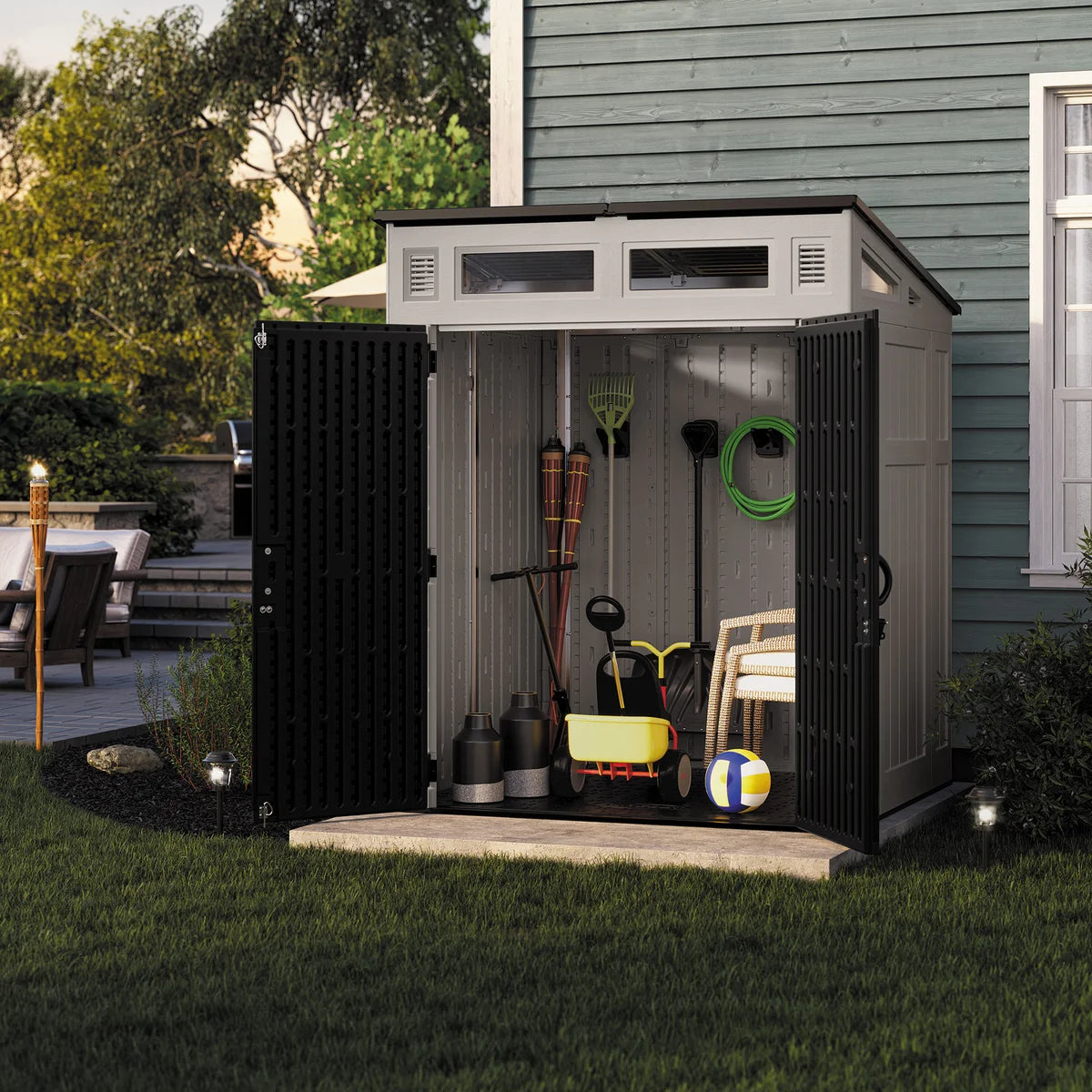 Suncast 6' x 5' Modern Shed