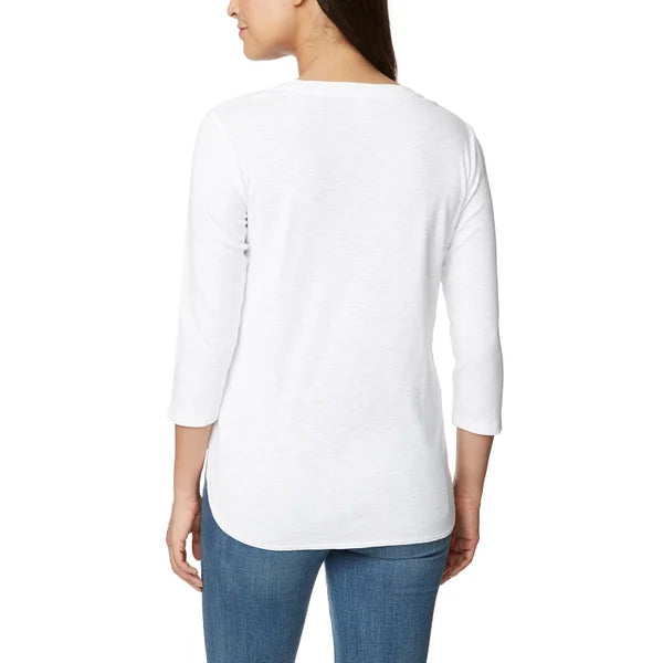 Kirkland Signature Women's Slub Tee, 2-pack