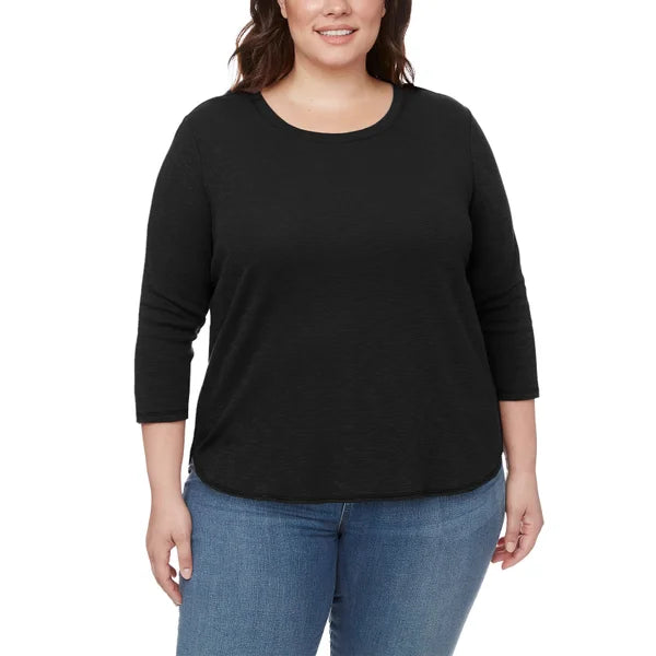 Kirkland Signature Women's Slub Tee, 2-pack