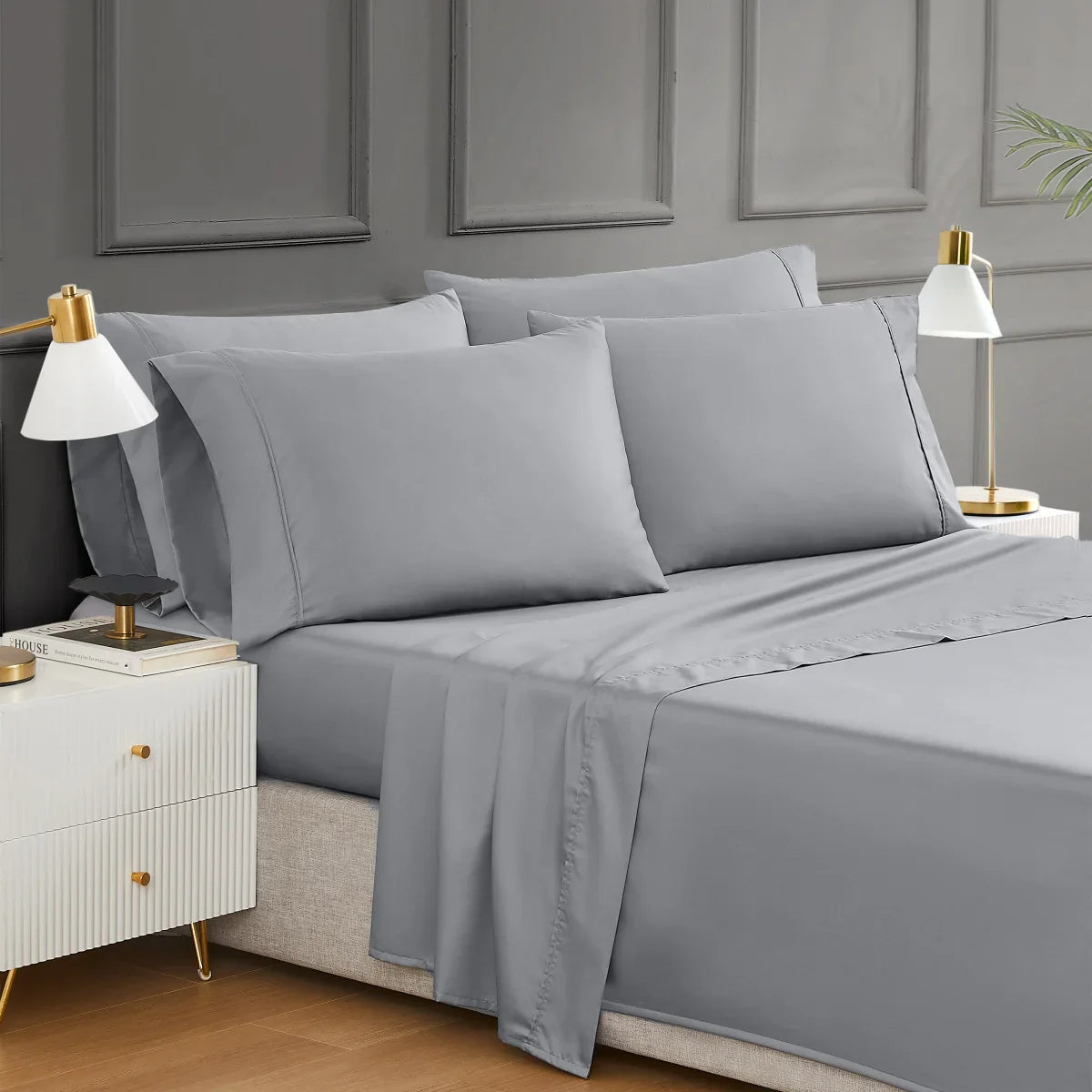 Egyptian Cotton 400 Thread Count 6-piece Sheet Set