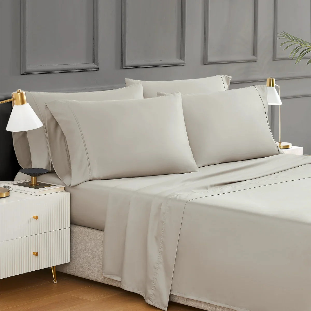 Egyptian Cotton 400 Thread Count 6-piece Sheet Set