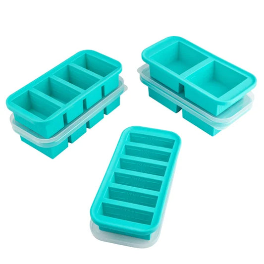 Silicone Freezer Storage Tray, 5-pack