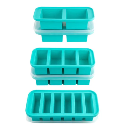 Silicone Freezer Storage Tray, 5-pack