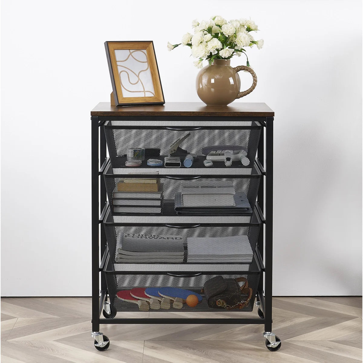 Rolling Cart With Table Top