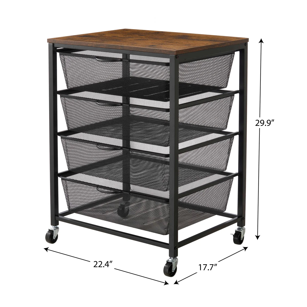 Rolling Cart With Table Top