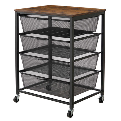 Rolling Cart With Table Top