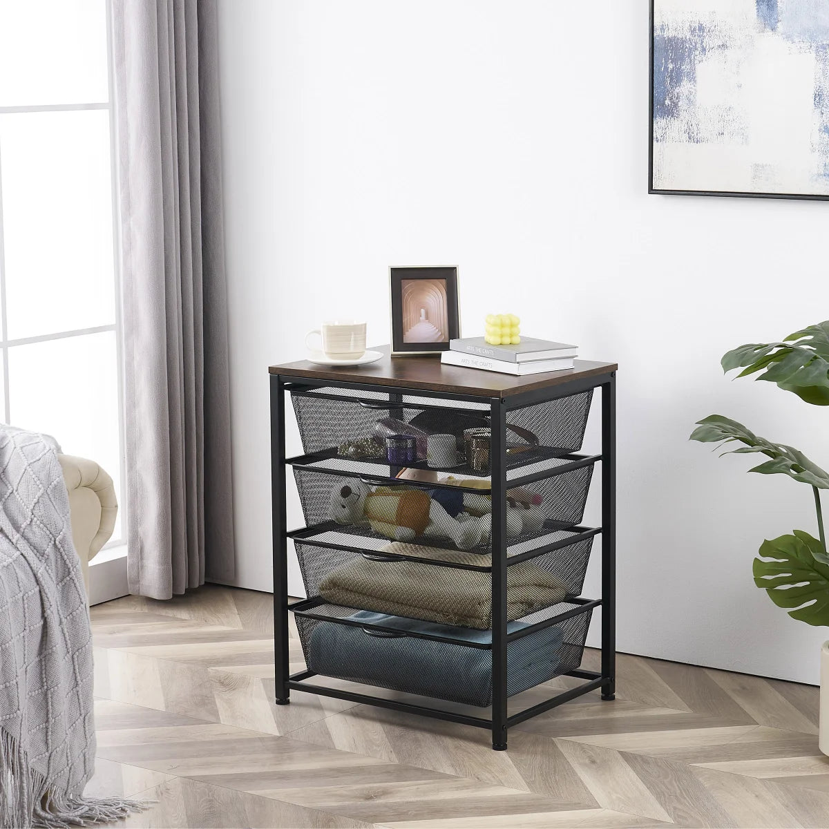 Rolling Cart With Table Top