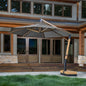 SunVilla 11 ft. Round Modern Angled Cantilever Umbrella