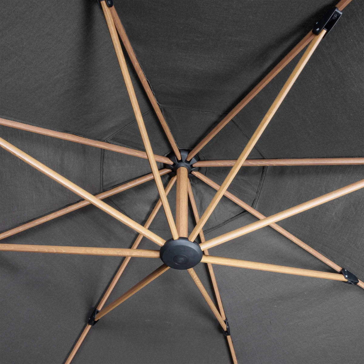 SunVilla 11 ft. Round Modern Angled Cantilever Umbrella
