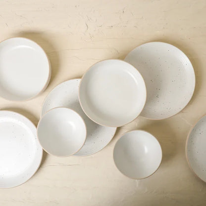 Stone + Lain Lauren 12-piece Stoneware Dinnerware Set