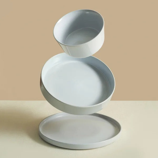 24-piece Dinnerware Set Stone + Lain Celina