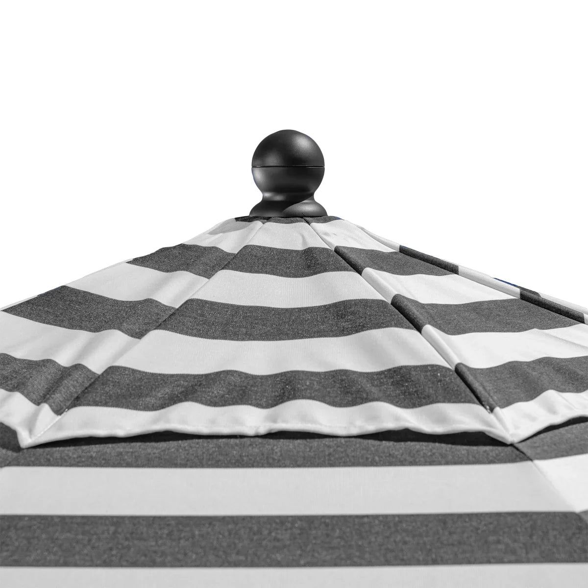 SunVilla 11’ Round Cabana Stripe Aluminum Market Umbrella