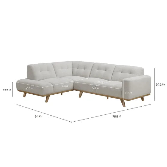 Aeva Fabric Sectional