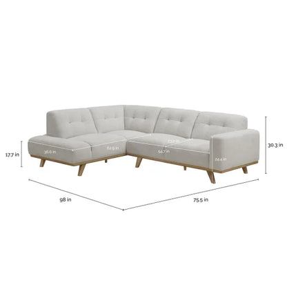 Aeva Fabric Sectional