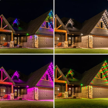 100 ft. Permanent Outdoor Wi-Fi Eternity Eave Lights