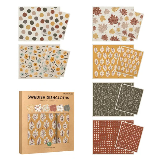 Swedish Dishcloths, 12-piece Set