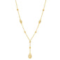 14kt Yellow Gold Teardrop Necklace