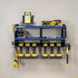 24.6″ 6-Bay Heavy Duty Wall Mounted Power Tool Organizer