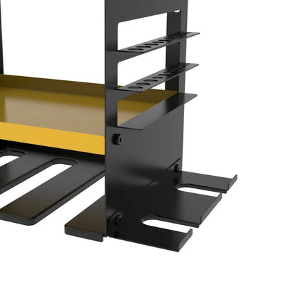 24.6″ 6-Bay Heavy Duty Wall Mounted Power Tool Organizer
