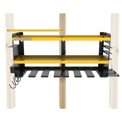 24.6″ 6-Bay Heavy Duty Wall Mounted Power Tool Organizer