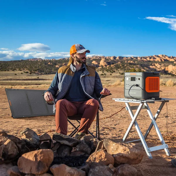 1000 Plus Solar Generator with Mini 100W Solar Panel