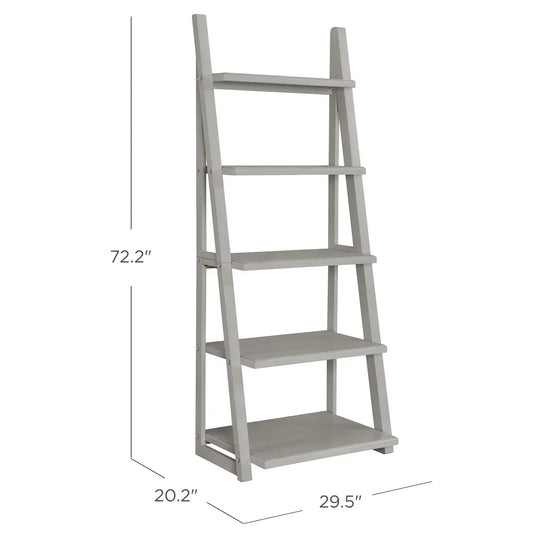 Kellen 72” Ladder Bookcase