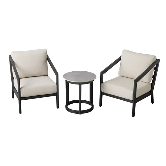 Formia 3-piece Outdoor Patio Seating Set