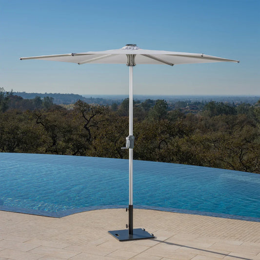 SunVilla Stirling 10 ft. LED Market Umbrella
