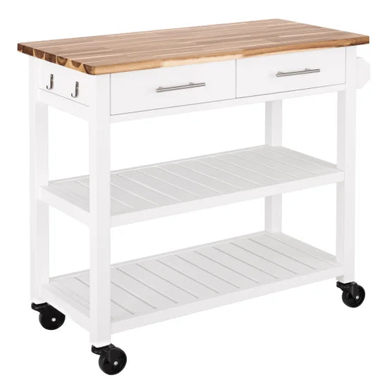 Top Kitchen Cart with Drawers