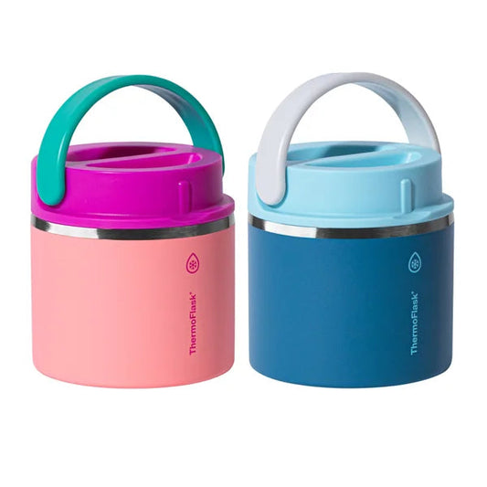 ThermoFlask 20 oz Insulated Food Jar, 2-pack