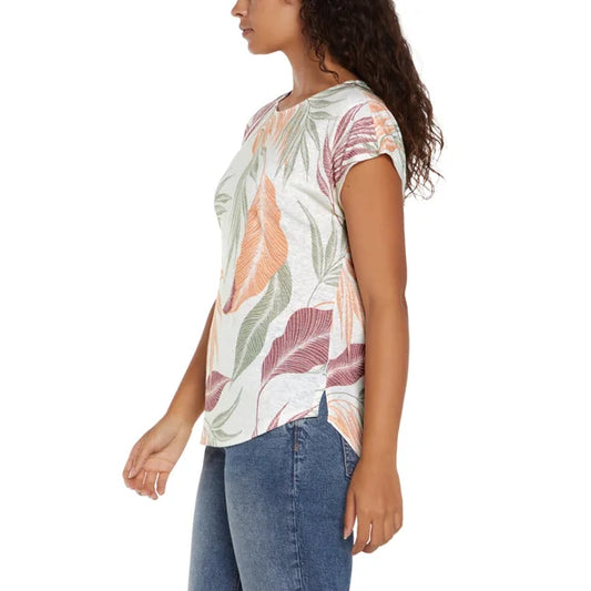 Orvis Women's Linen Blend Short Sleeve Top