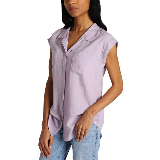 Jachs Girlfriend Women's Button Front Blouse