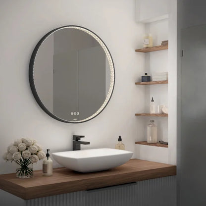 Romy 28" LED Lighted Wall Mirror with Defogger