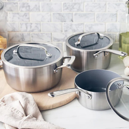 GreenPan GP3 Stainless Steel 6-piece Set