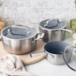 GreenPan GP3 Stainless Steel 6-piece Set