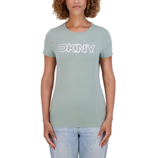 DKNY Sport Women's Short Sleeve Logo Tee