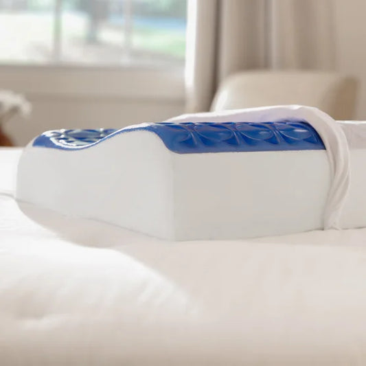 Cooling Gel Contour Memory Foam Pillow