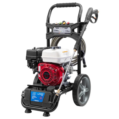 Yard Force 3200PSI 2.5GMP Honda GX200 196cc Gas Pressure Washer