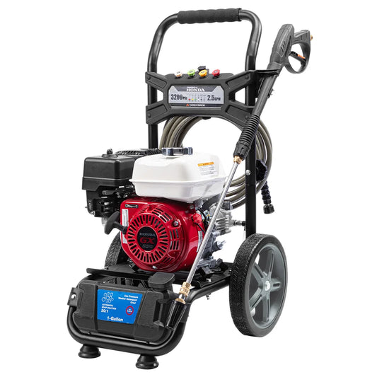 Yard Force 3200PSI 2.5GMP Honda GX200 196cc Gas Pressure Washer