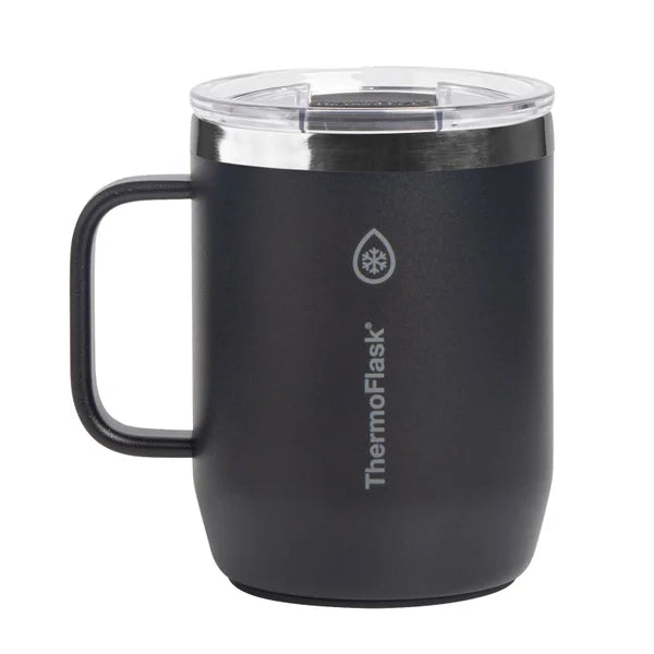 ThermoFlask Drinkware Insulated Coffee Mug with Handle, 12oz