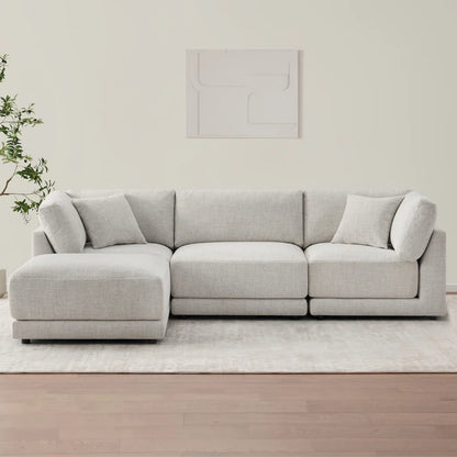 Dayna 4-piece Fabric Modular Sectional
