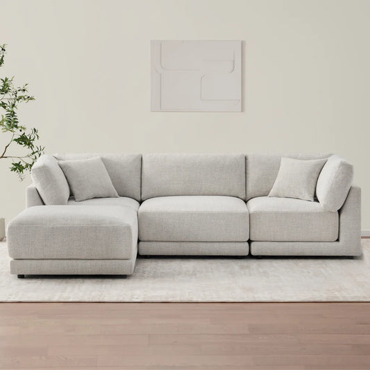 Dayna 4-piece Fabric Modular Sectional