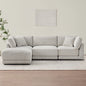 Dayna 4-piece Fabric Modular Sectional